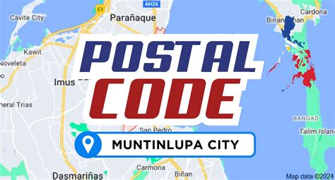 muntinlupa city zip code.